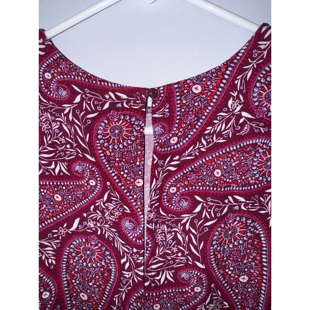 Old‎ Navy Maroon Sleeveless Dress - Picture 4 of 4